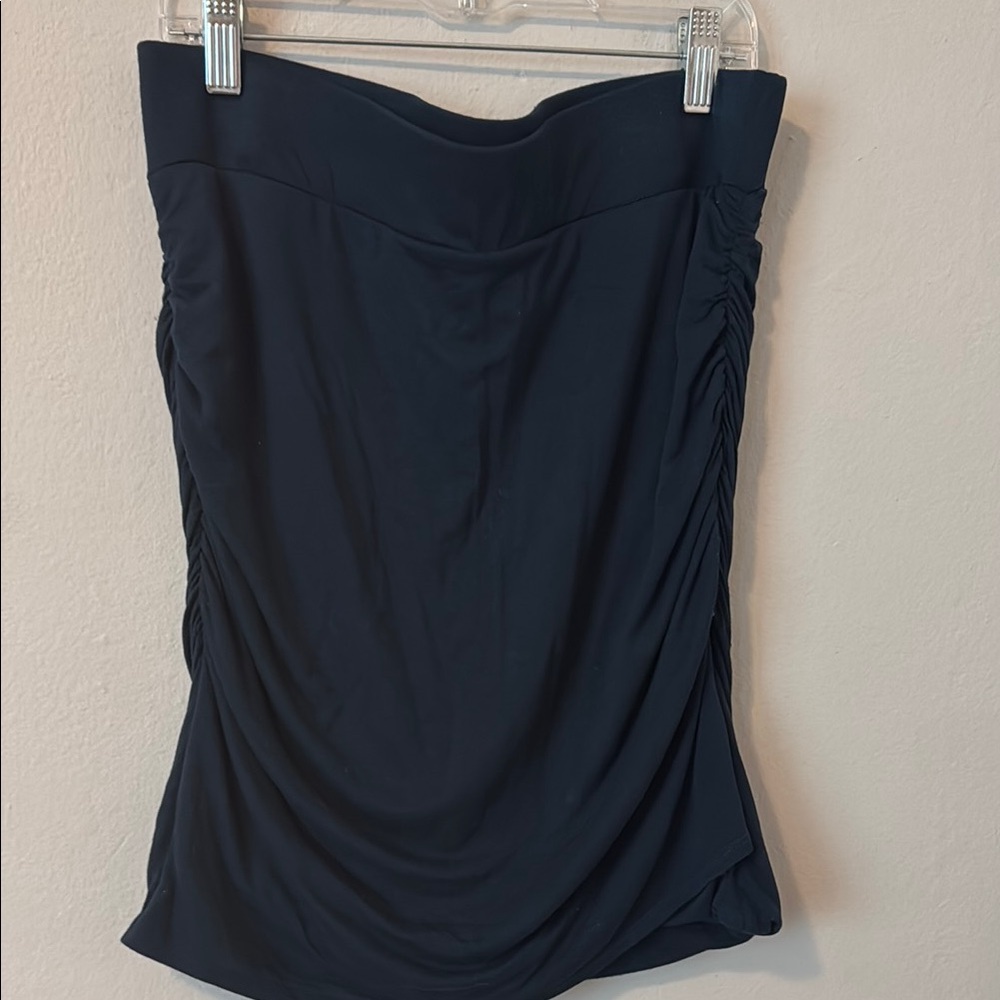 Banana Republic Black Midi Pencil Skirt